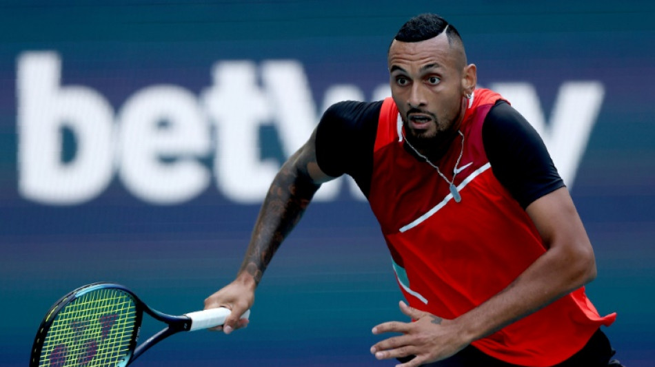 Kyrgios stuns Rublev in 52 minutes at Miami Open