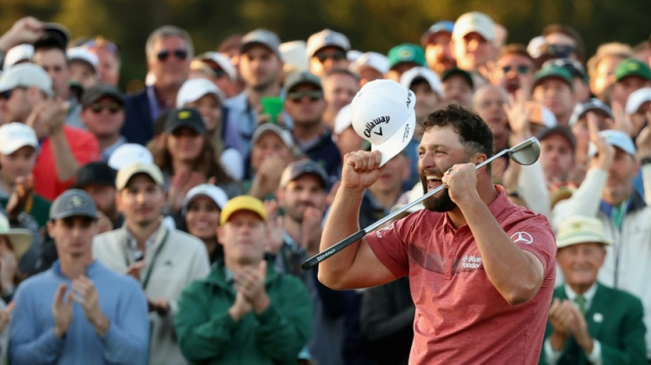 Golf: Jon Rahm remporte le Masters d'Augusta et redevient N.1 mondial