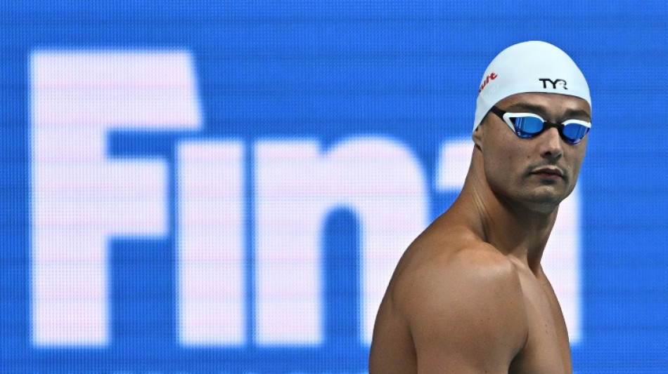 Mondiaux de natation: Manaudou apprécie "la fraîcheur" des Bleus