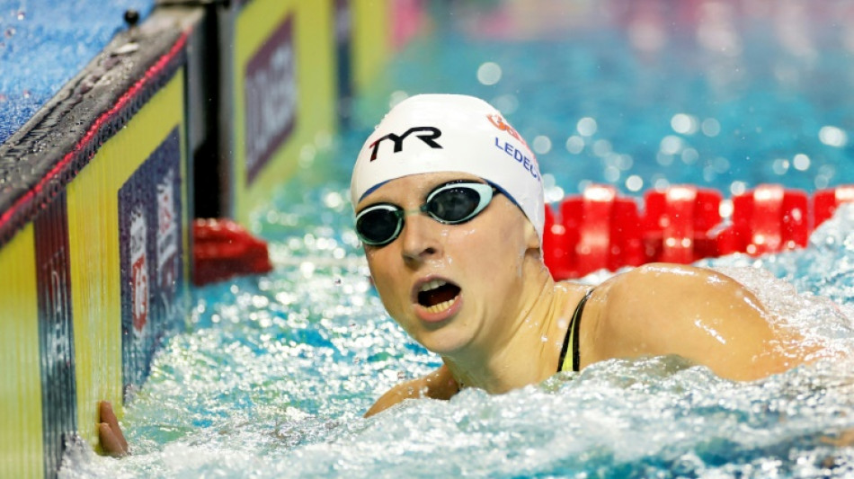 Natation: titre national et temps canon pour l'Américaine Ledecky sur 800 m