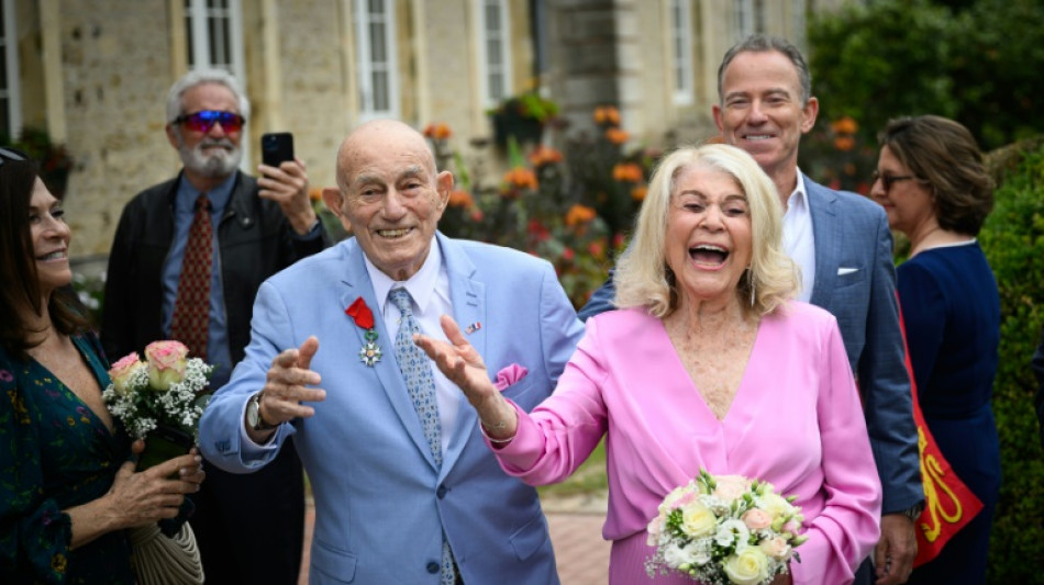 WWII veteran, 100, marries sweetheart, 96, in France after D-Day events