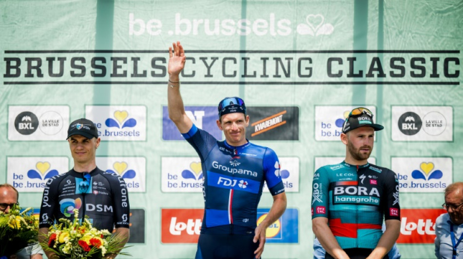 Cyclisme: Démare gagne la Brussels Classic, un message à un mois du Tour