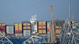 Une énorme grue à Baltimore pour dégager les débris du pont effondré