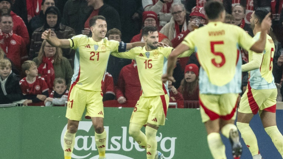 España acaba primera de grupo en la Liga de Naciones al ganar 2-1 en Dinamarca