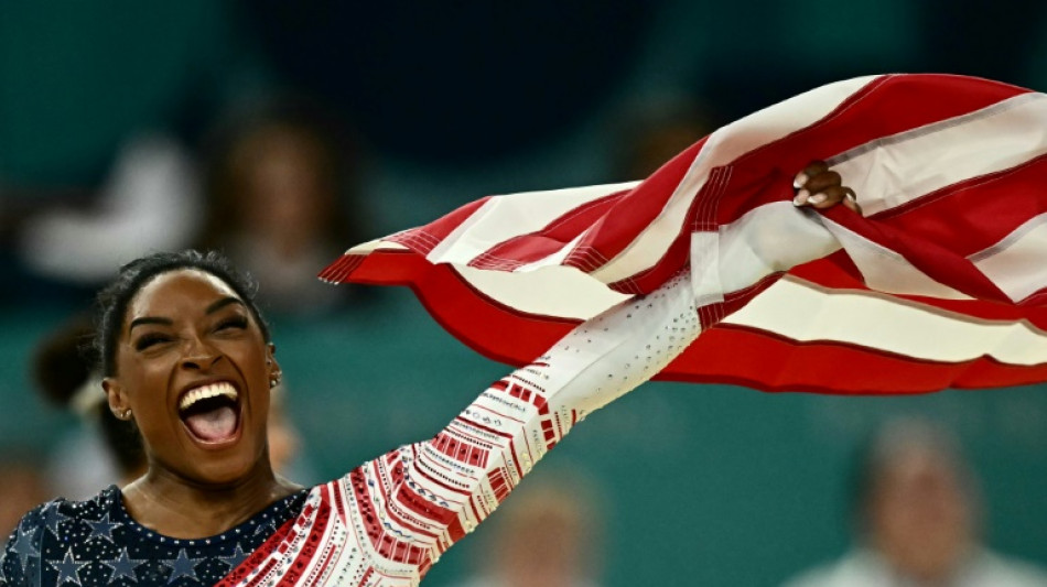 La Gaceta De Mexico Biles eyes Olympic gymnastics glory as Marchand