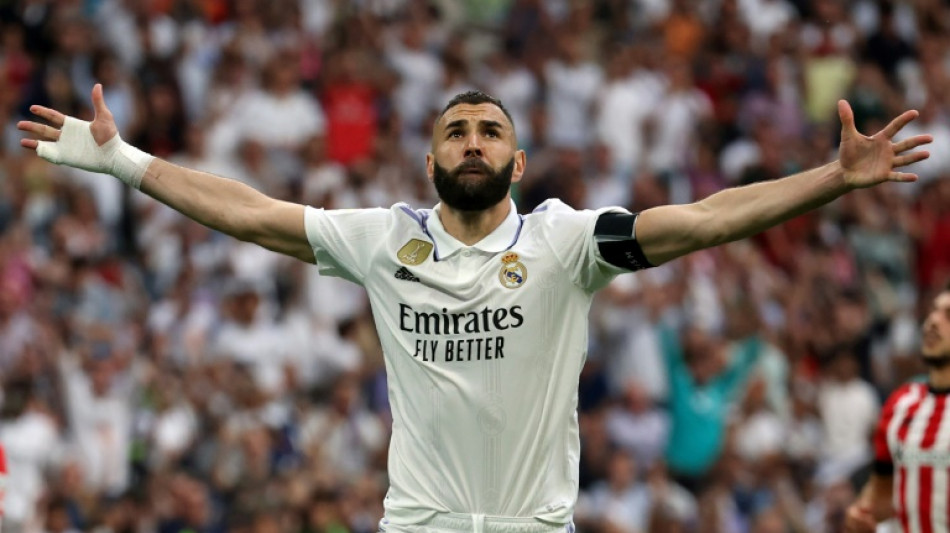 Espagne: Benzema marque pour sa dernière avec le Real qui termine 2e de la Liga